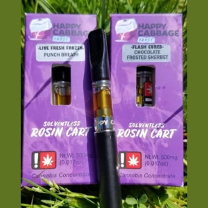 solventless rosin cartridge